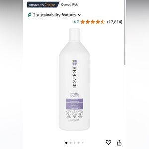 Matrix Biolage Hydrasource Shampoo 33.8 fl oz